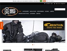 Tablet Screenshot of bootsandgoods.com